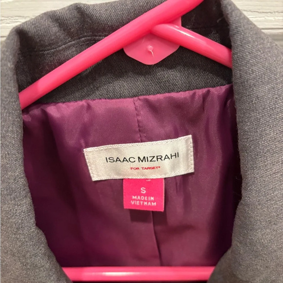 Women's Gray Blazer jacket - Picture 3 of 3